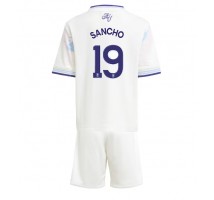 Aston Villa Jadon Sancho #19 Koszulka Trzecia dzieci 2025-26 Krótki Rękaw (+ krótkie spodenki)